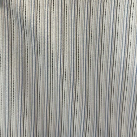 Arrow short sleeve dress shirt, Size 17.5, Light Blue stripe, NWT - Picture 5 of 5